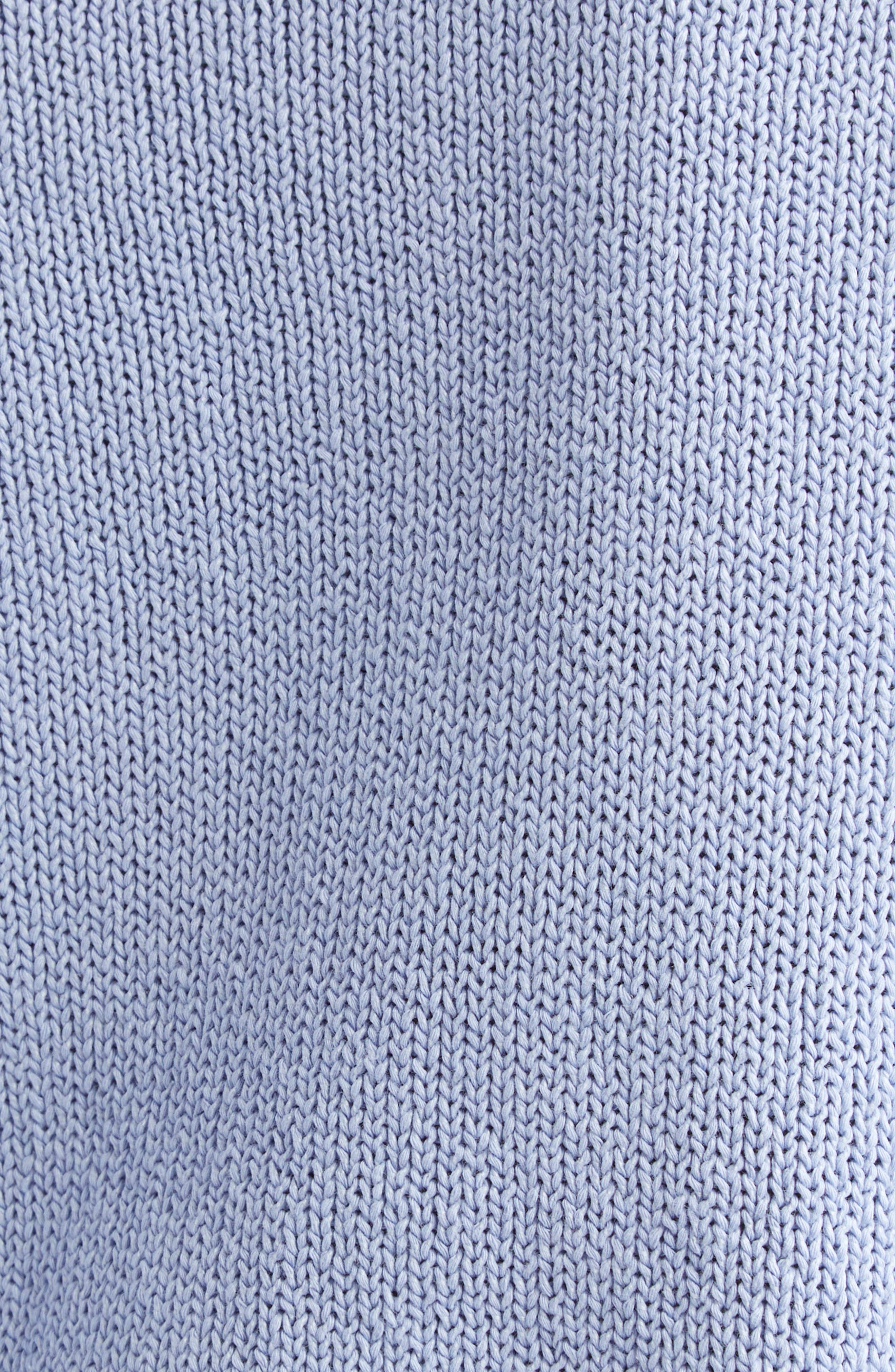 Proenza Schouler Reeve Polo Sweater in Pale Blue at Nordstrom - 6