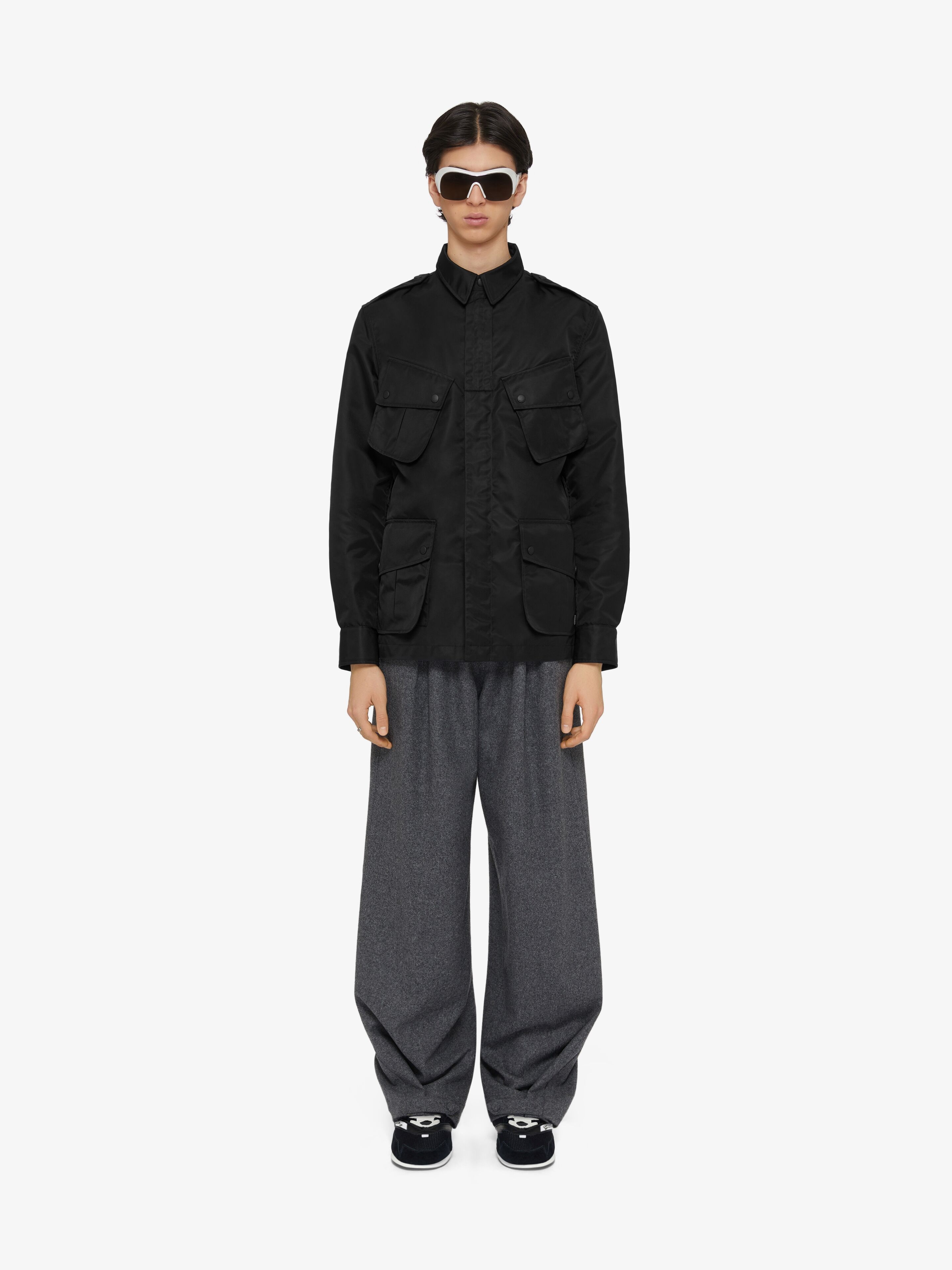 MULTI-POCKET JACKET WITH 4G DETAIL - 2