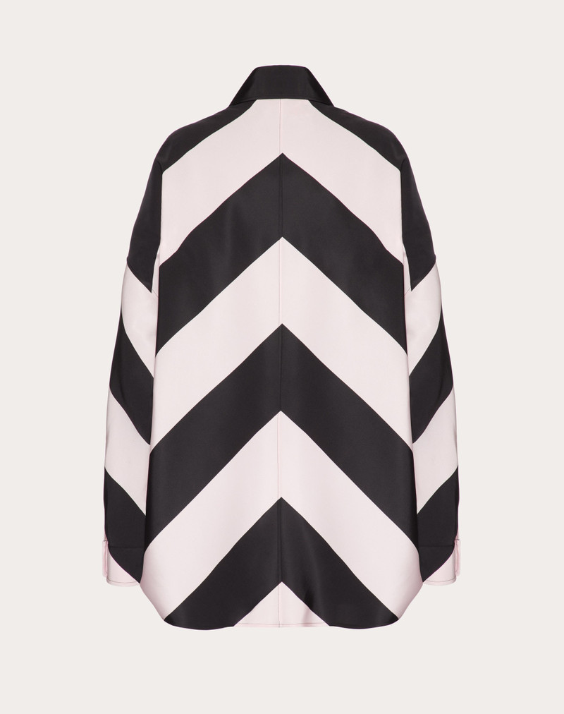 Valentino CABAN IN LARGE STRHYPE FAILLE outlook
