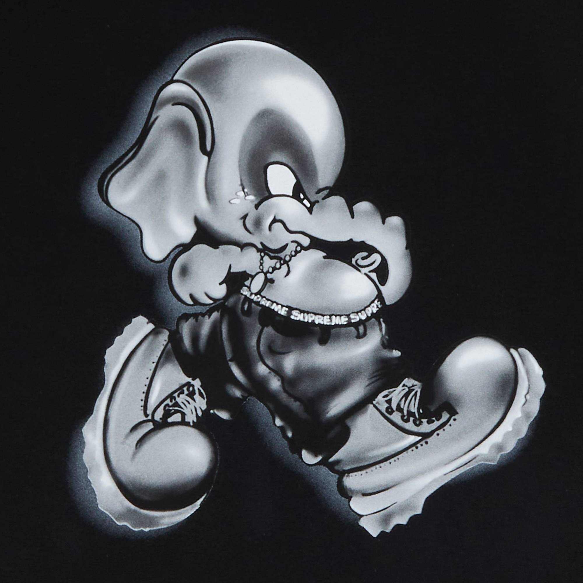Supreme Elephant Tee 'Black' - 3