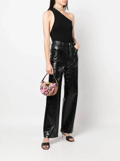 VERSACE JEANS COUTURE baroque-print shoulder bag outlook