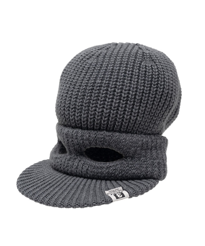 Masked Visor Knit Cap 10