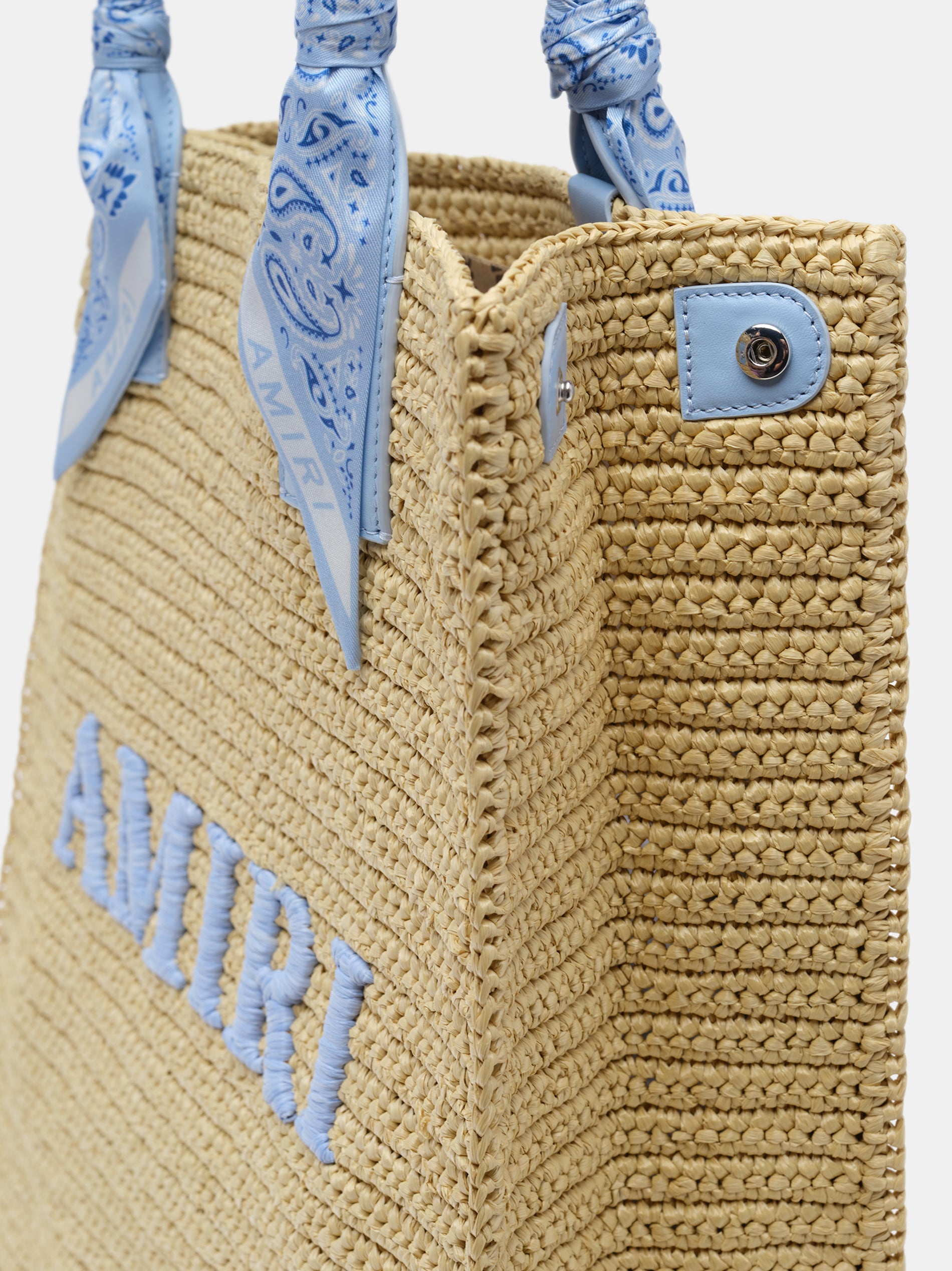 AMIRI RAFFIA TOTE - 5