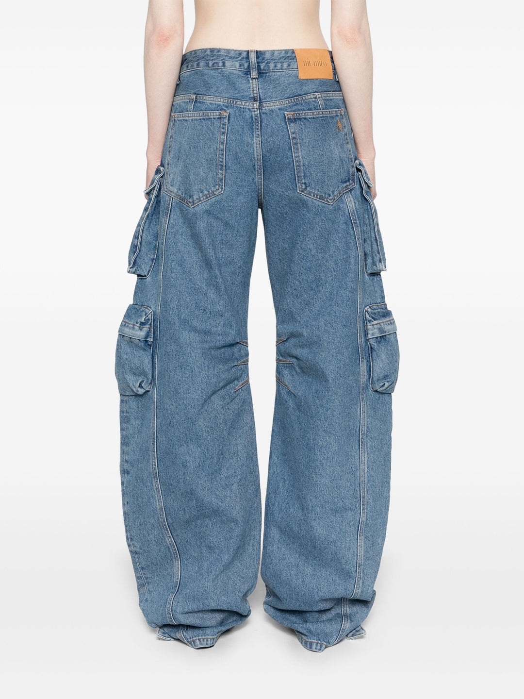 THE ATTICO Fern' Denim Long Pants | club21 | REVERSIBLE
