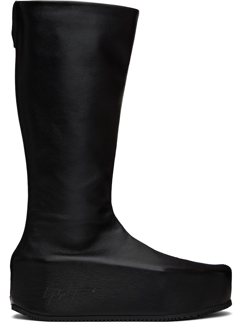 Black Kyasu Overboot Tall Boots 1