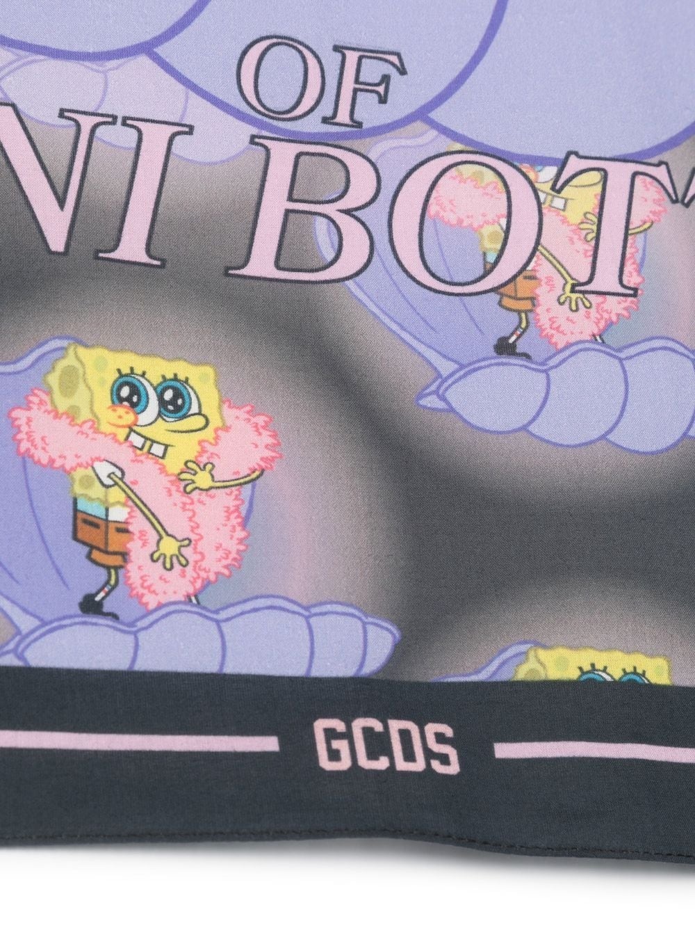 Bikini Bottom print scarf - 2