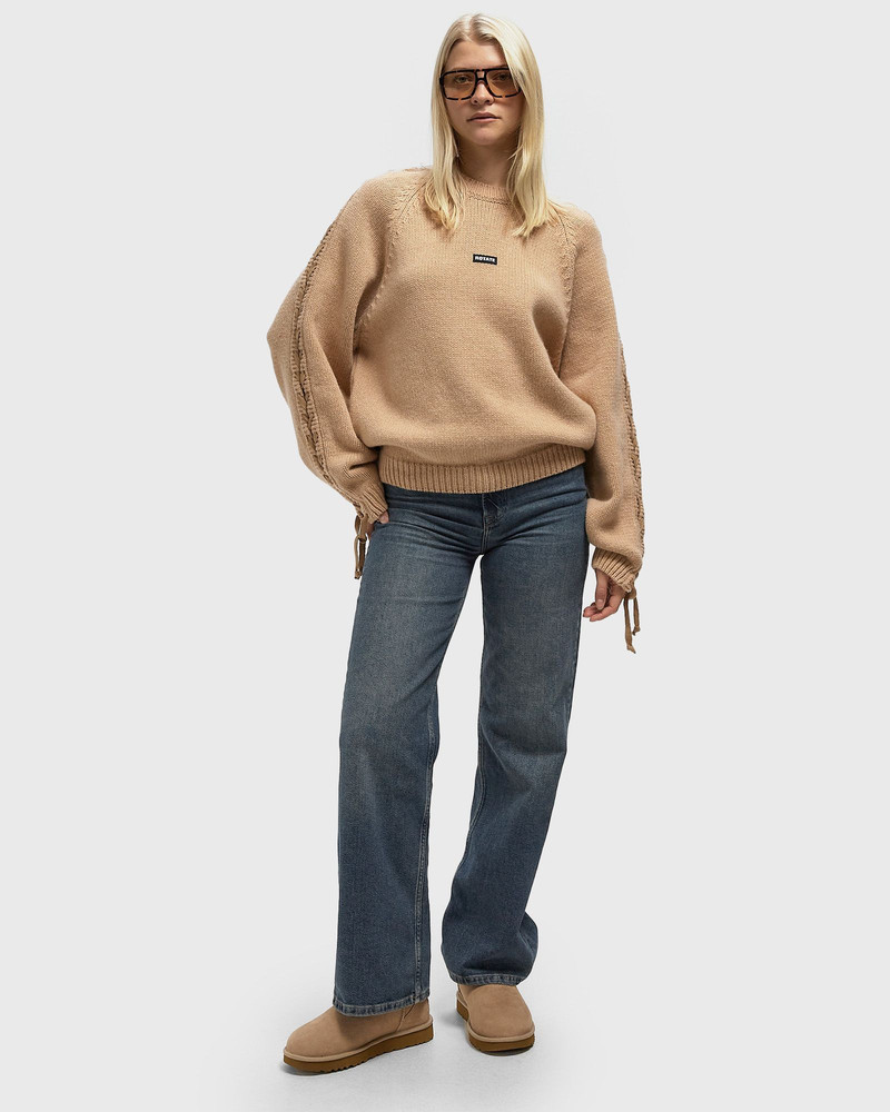 ROTATE KNIT LACING JUMPER outlook