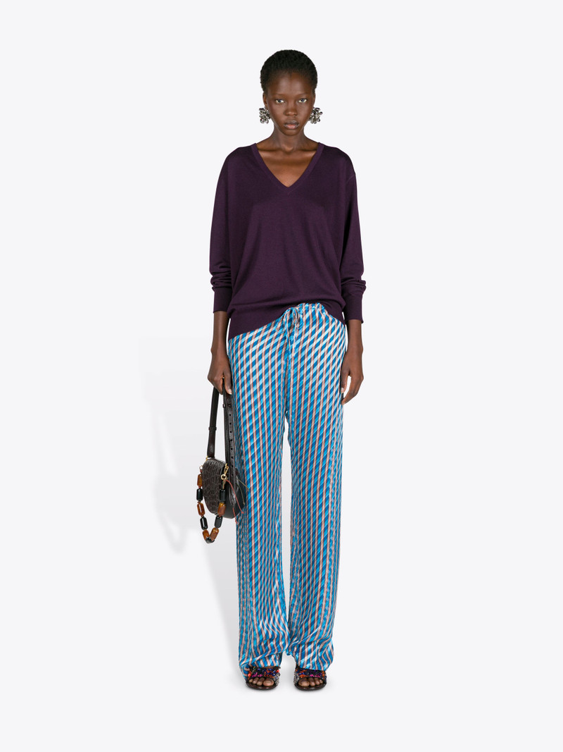 Dries Van Noten DEVORÉ ELASTICATED PANTS outlook