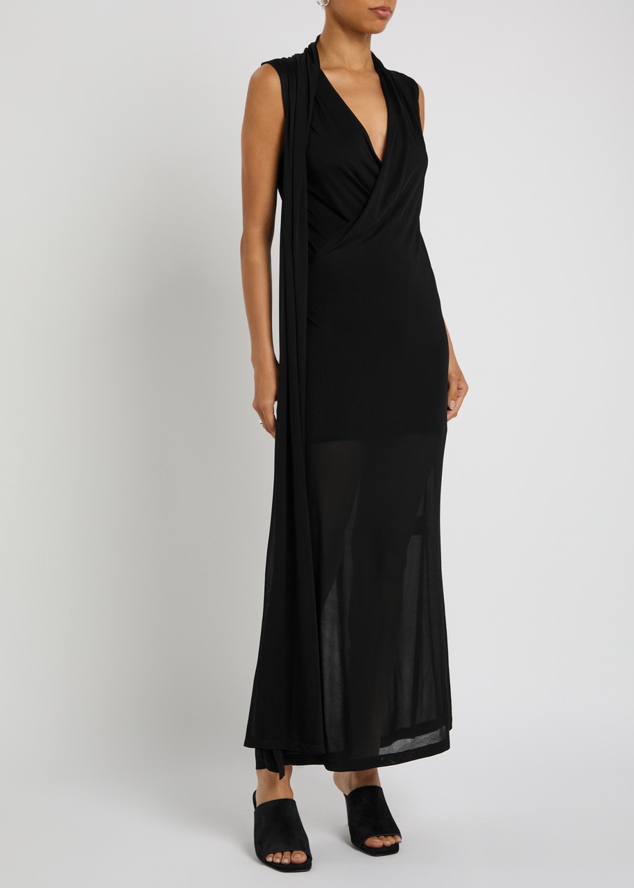 Toteme Scarf-effect Mesh Maxi Dress - 2