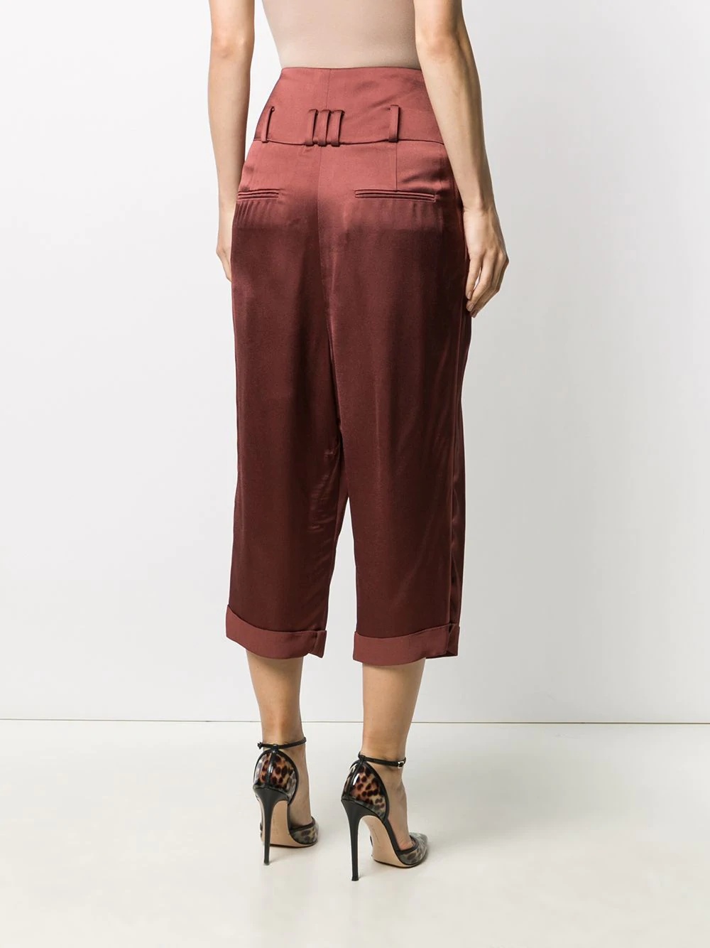 high-waisted trousers - 4