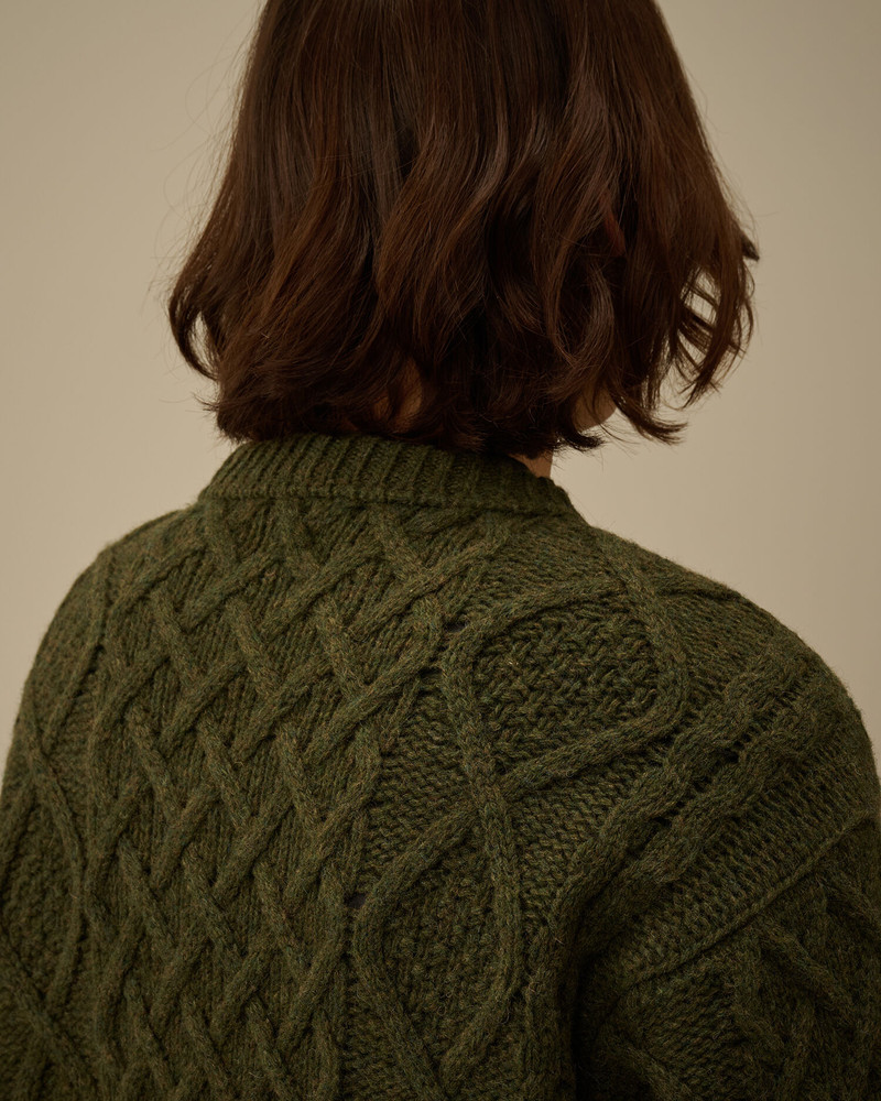 Wool Soft Shetland Crewneck Sweater 6