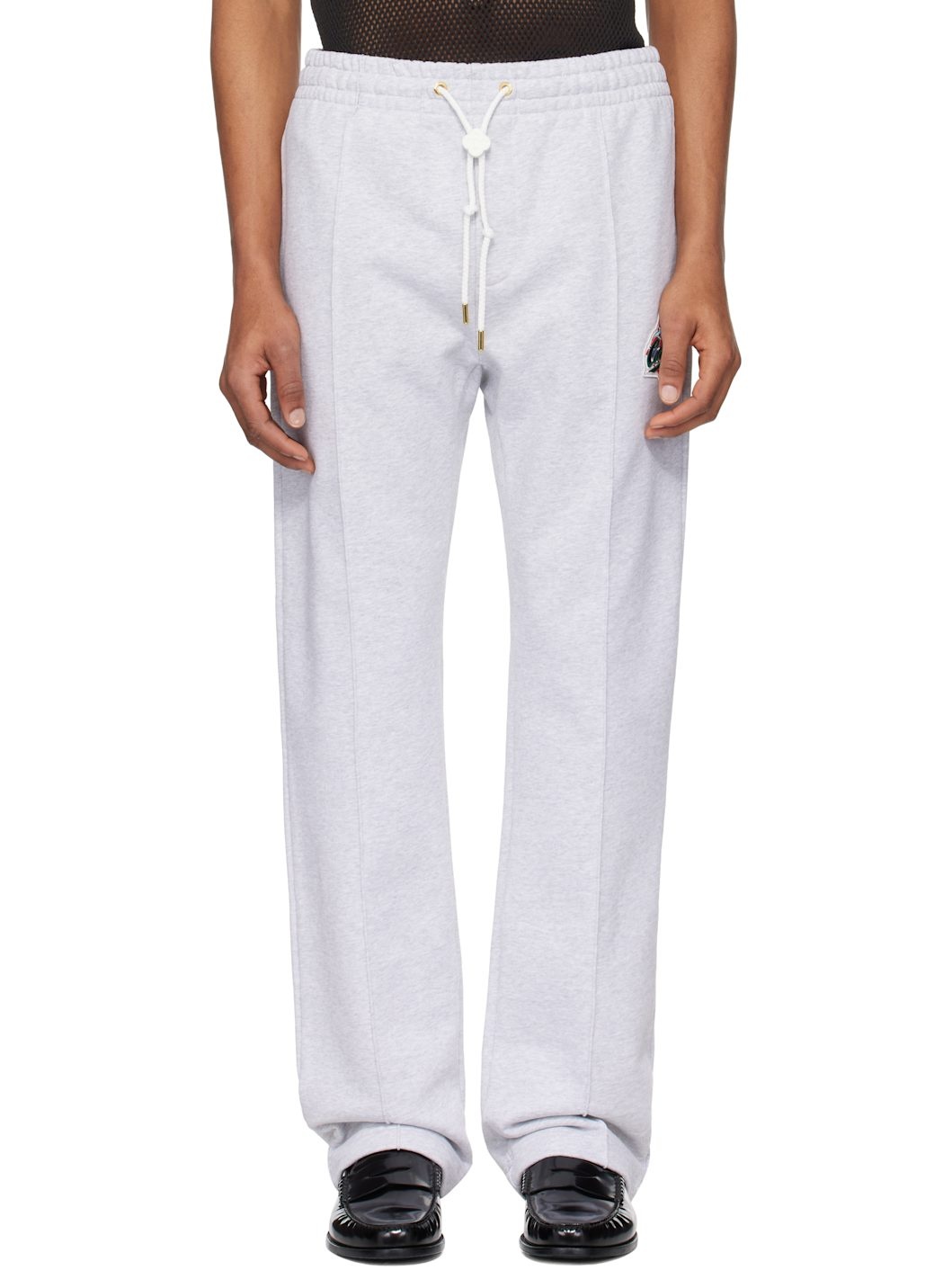 Gray 'Casa Way' World Series Patch Sweatpants - 1