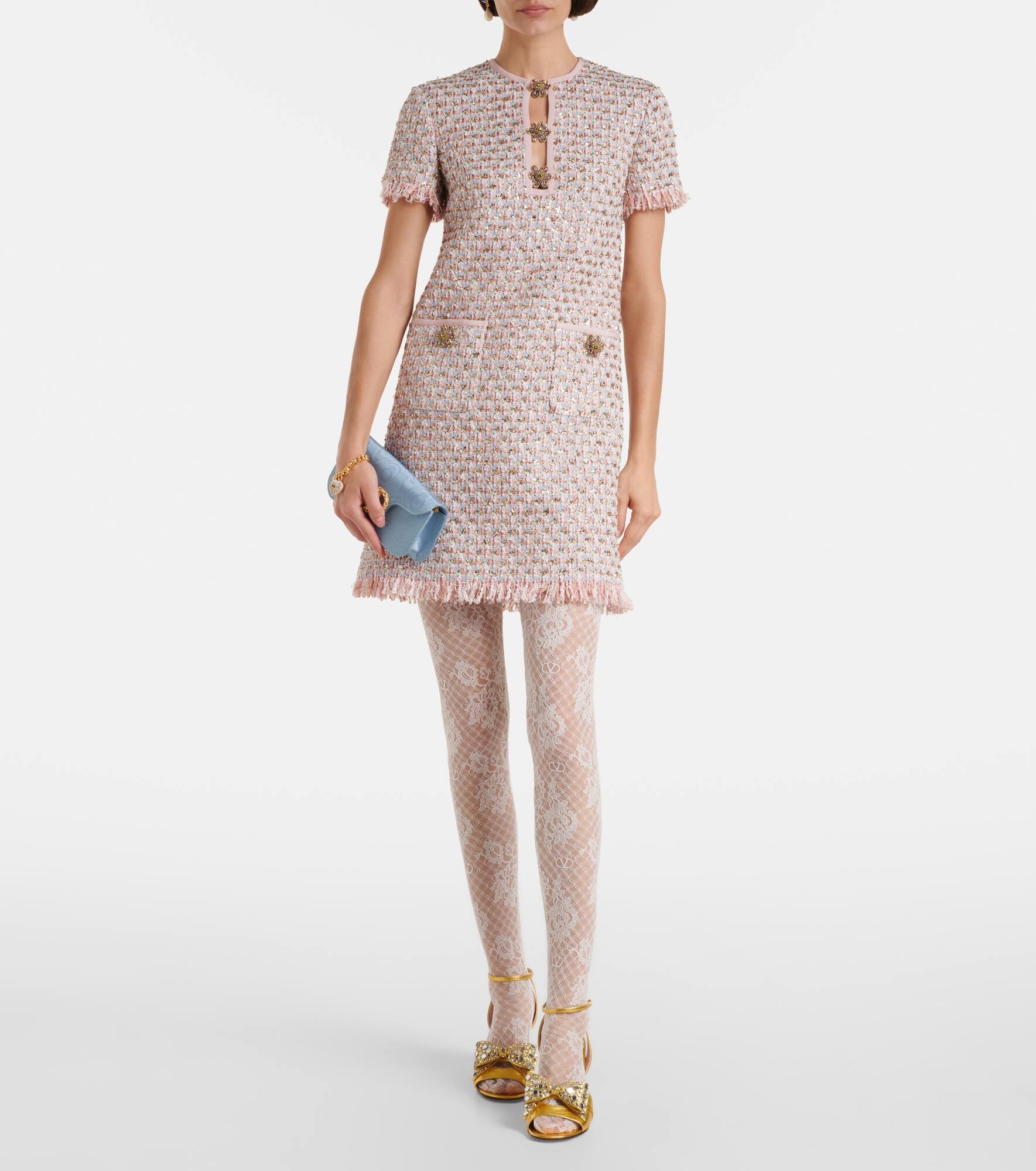 Embellished minidress - 6