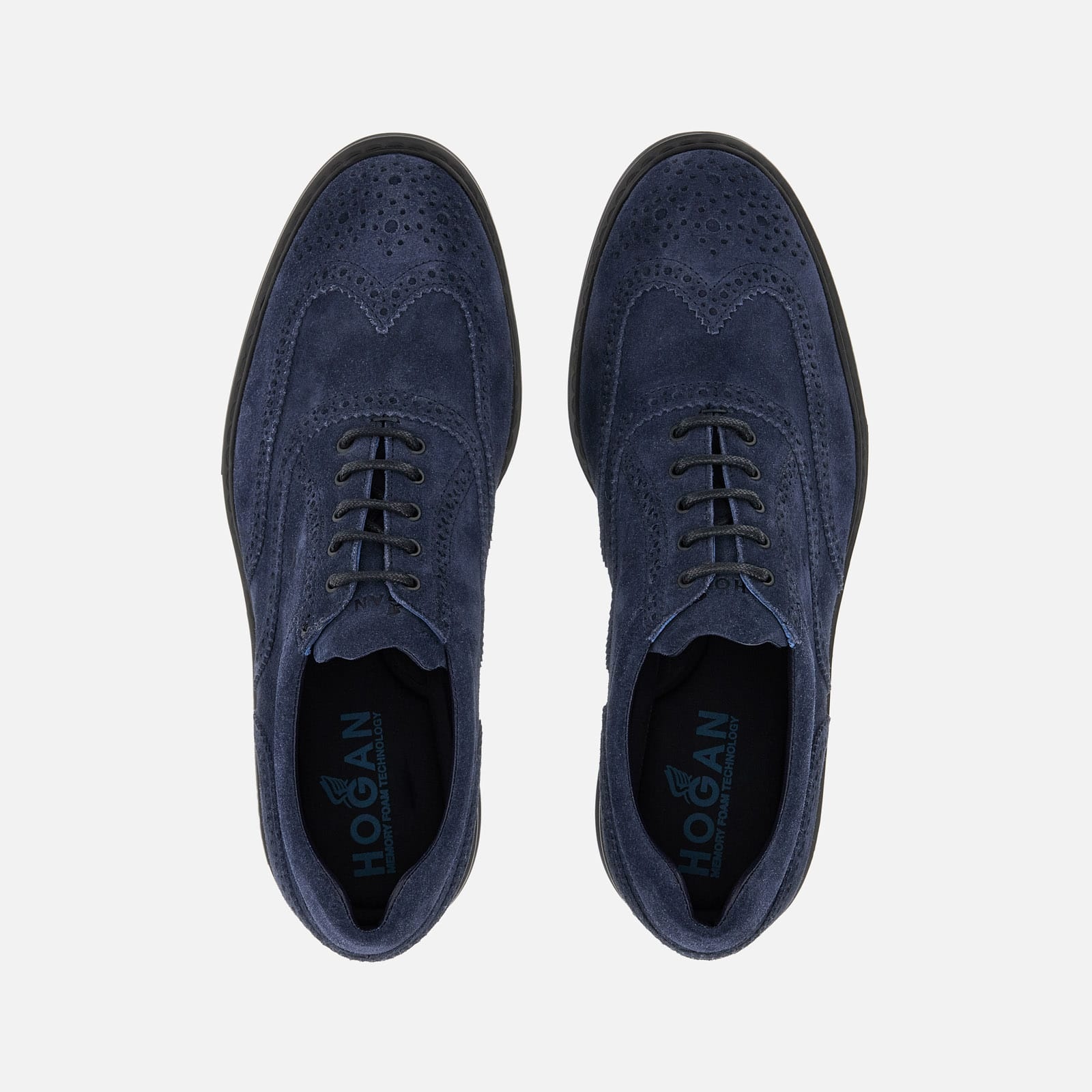 Lace-ups Hogan H576 Blue - 4