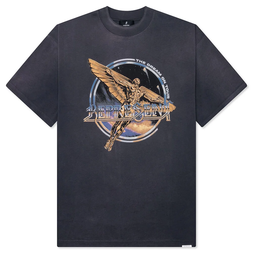 GOLDEN TOUR T-SHIRT - SUN FADE GREY - 1