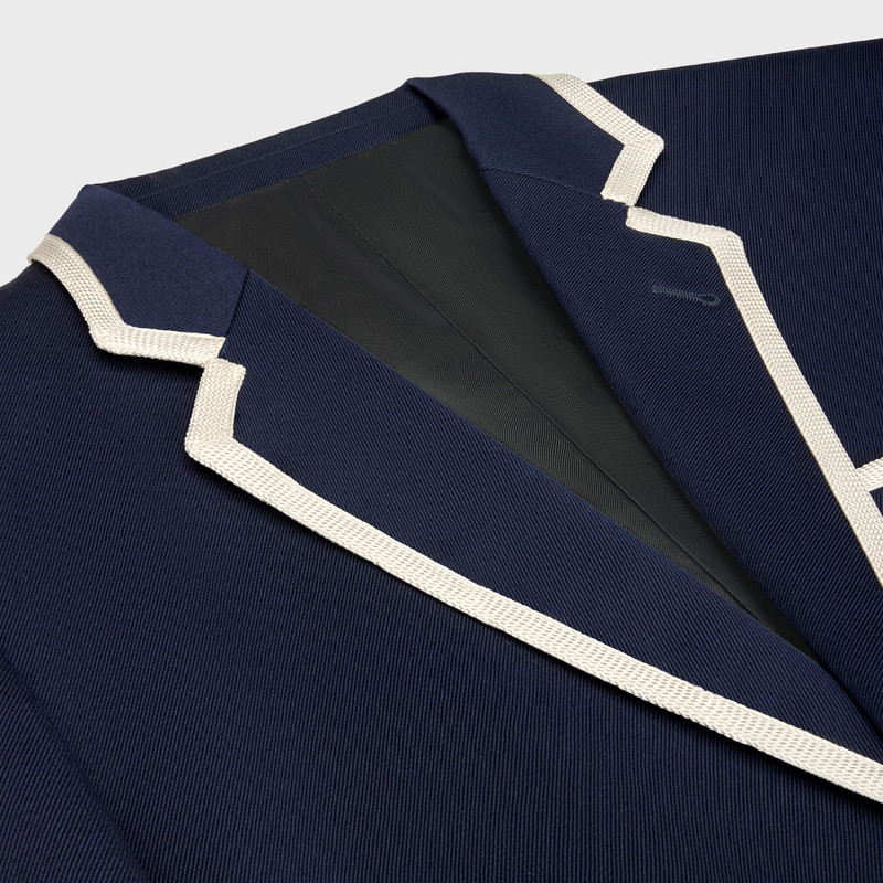 blason classic jacket in diagonal wool 3