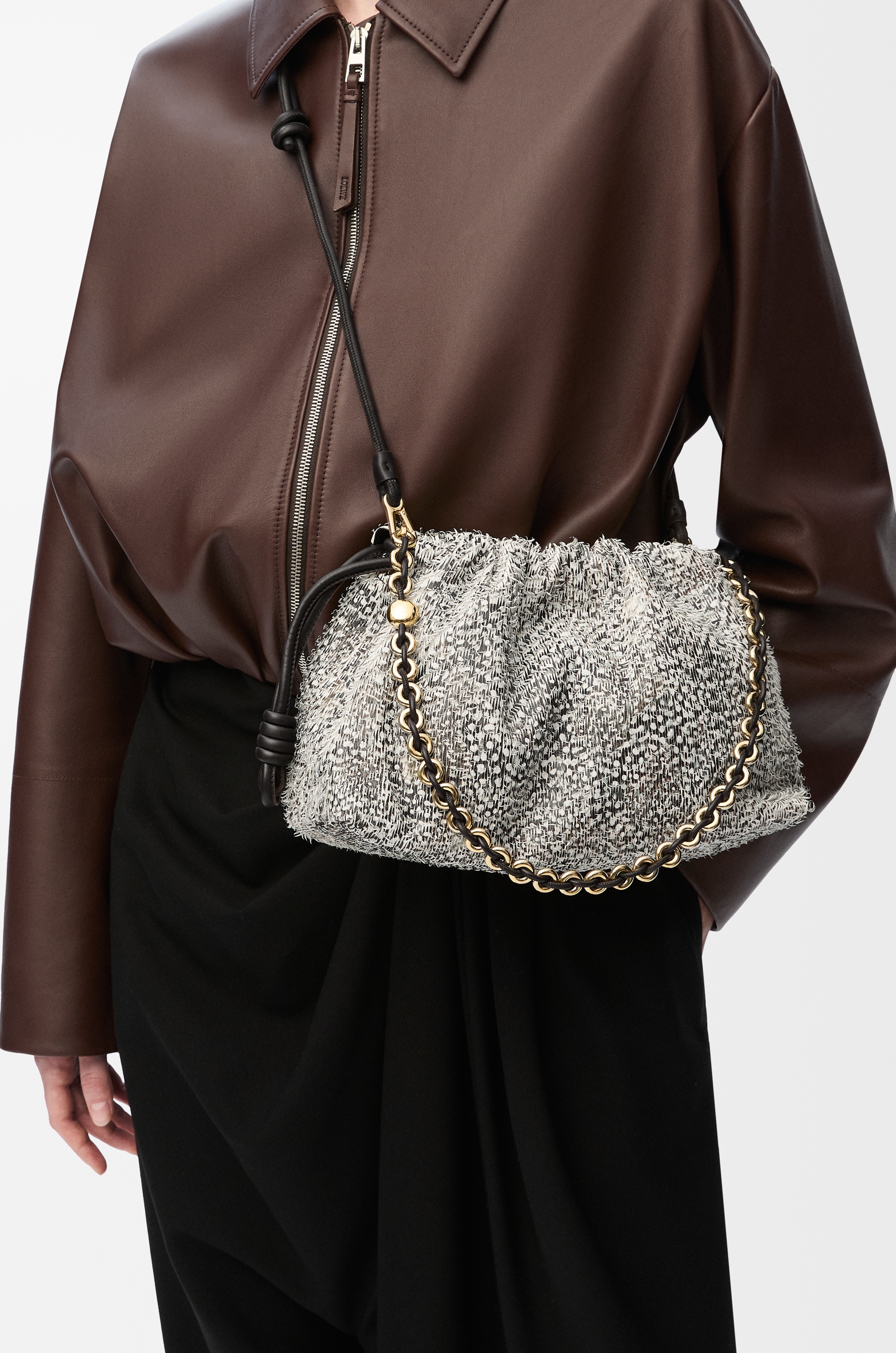 Medium Flamenco purse in goatskin - 4