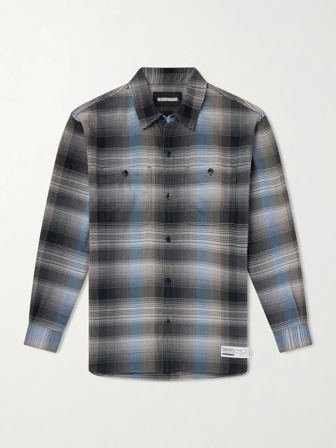 Hombre Checked Flannel Shirt - 1