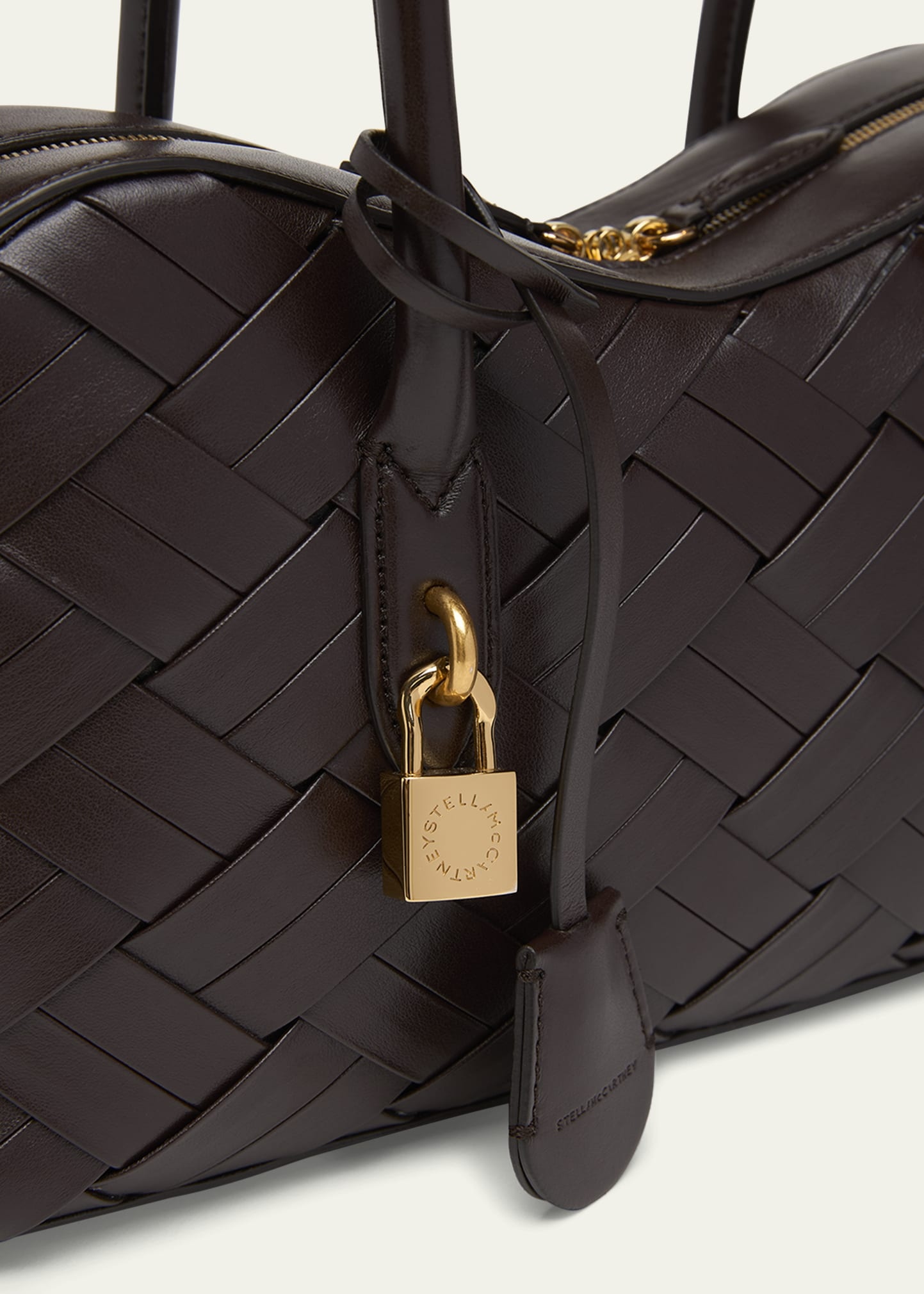 Ryder Woven Vegan Leather Shoulder Bag - 5