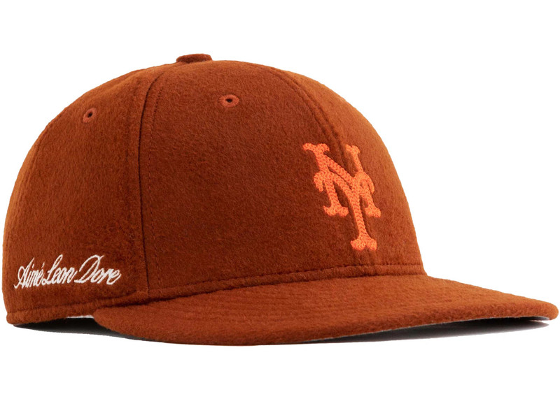 AIMÉ LEON DORE Aime Leon Dore x New Era Moleskin Mets Hat Orange outlook