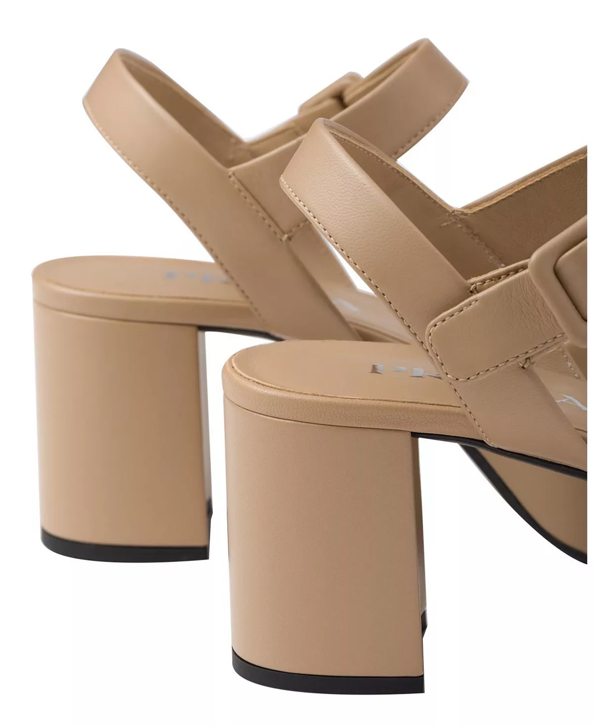 Women's Quilted Nappa Leather Platform Sandals - 5