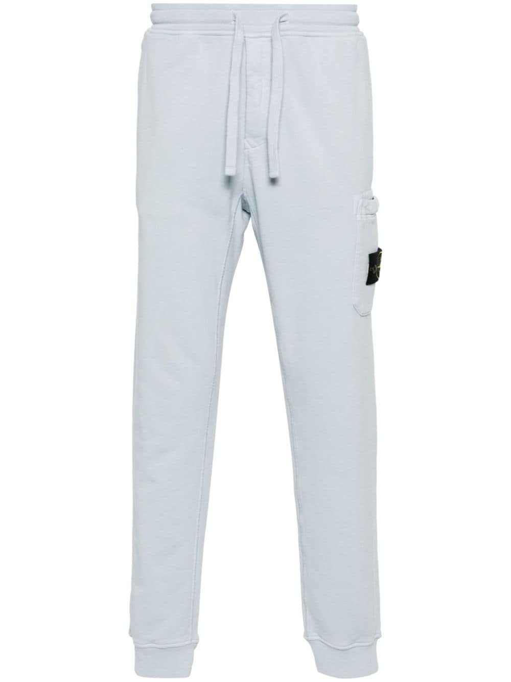 Compass-badge jersey trousers - 1