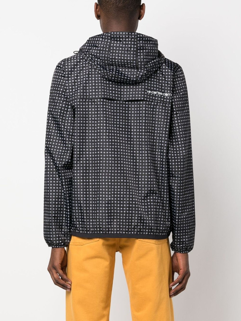 x 10 CORSO COMO polka-print zipped jacket 5