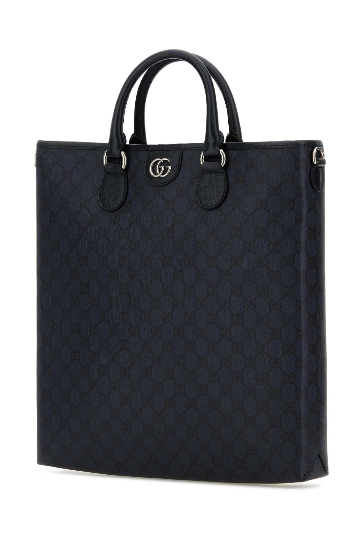 Gucci Men Gg Supreme Fabric Ophidia Shopping Bag - 2