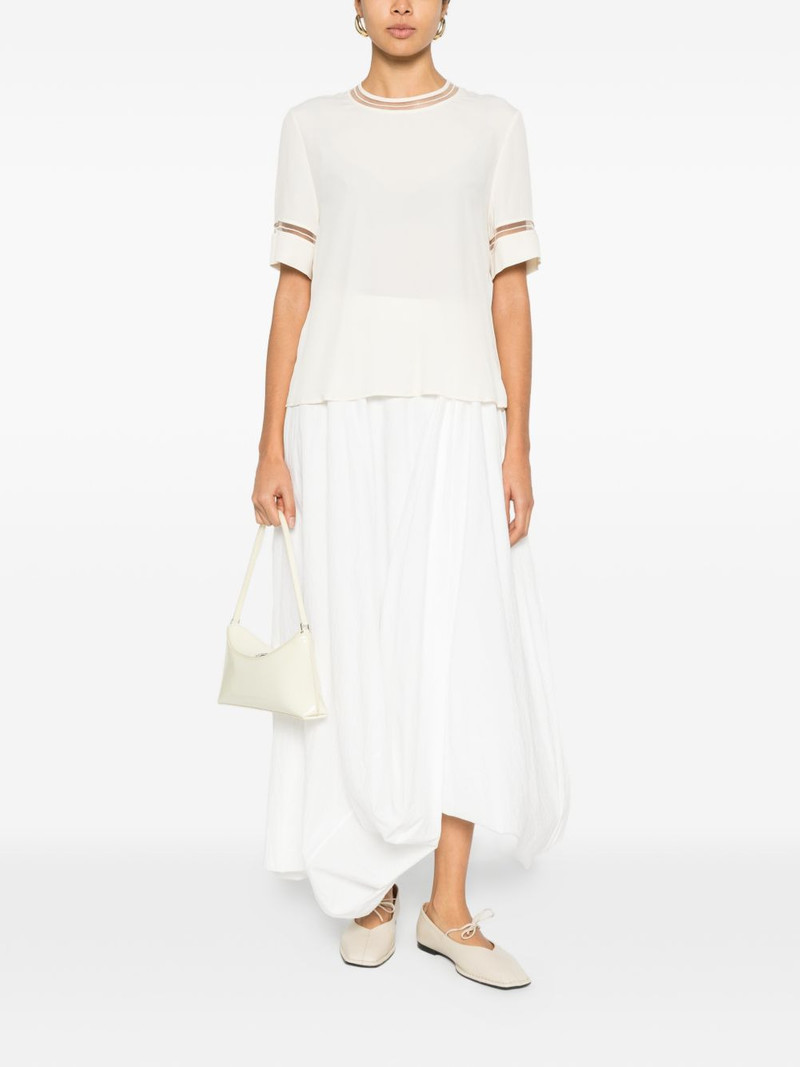 FABIANA FILIPPI sleeve-detail blouse outlook