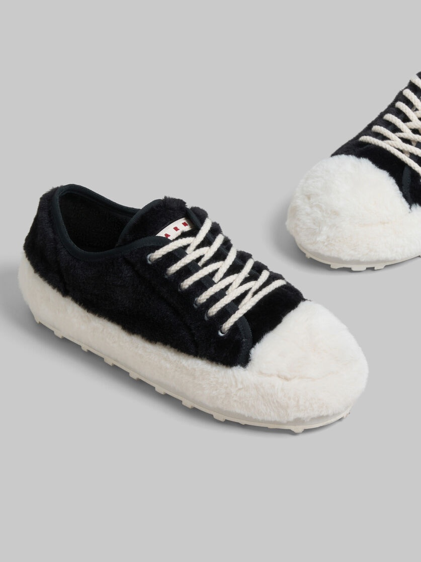 BLACK TEDDY TENNIS SNEAKER - 5