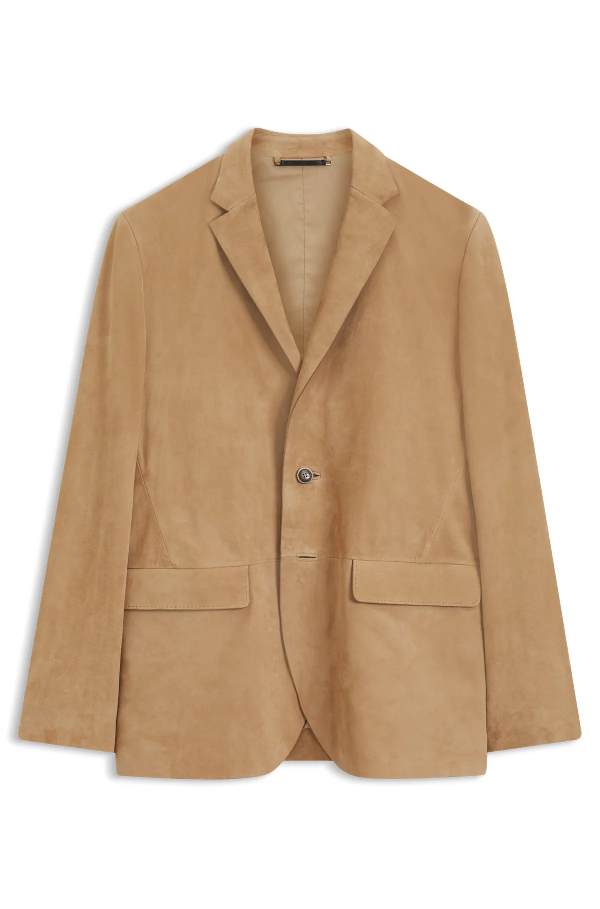 SUEDE BLAZER WITH AMF STITCHING - 1