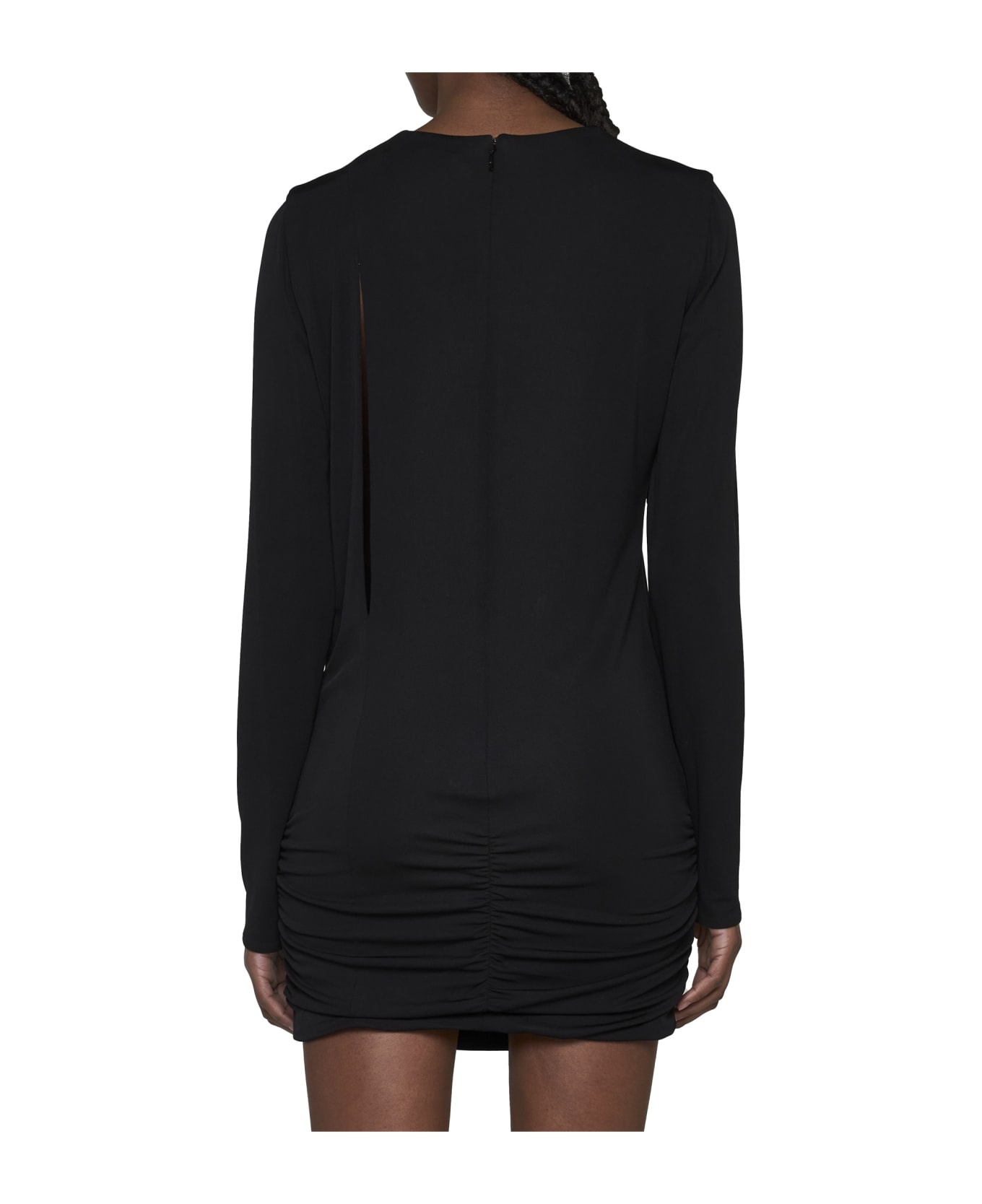 Slashed Mini Dress - 4