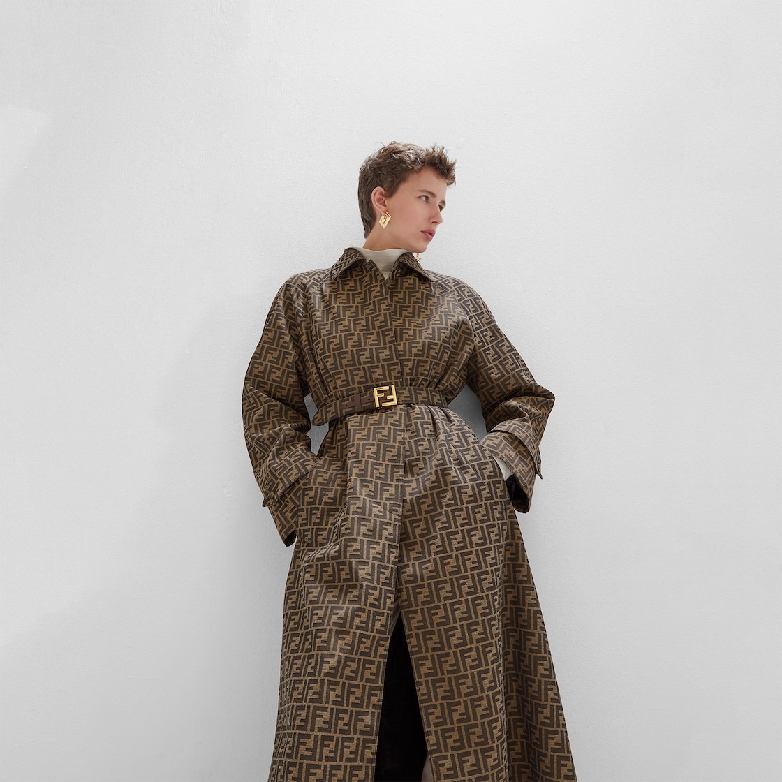 【関税込み】FENDI REVERSIBLE OVERCOAT FENDI Overcoat | REVERSIBLE