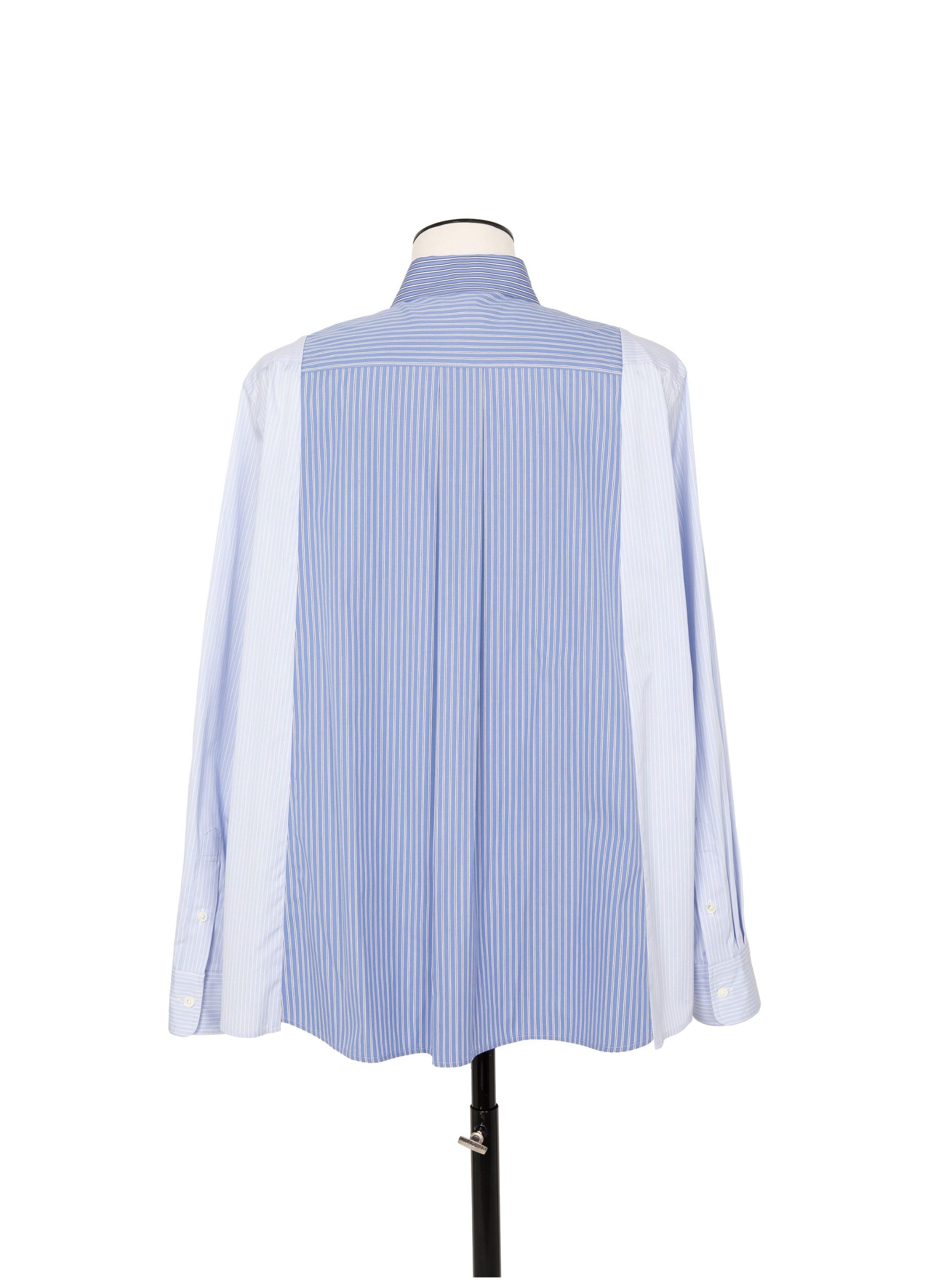 トップス sacai 25ss Double-FacedSilk Cotton Shirt sacai Cotton Poplin Shirt | REVERSIBLE