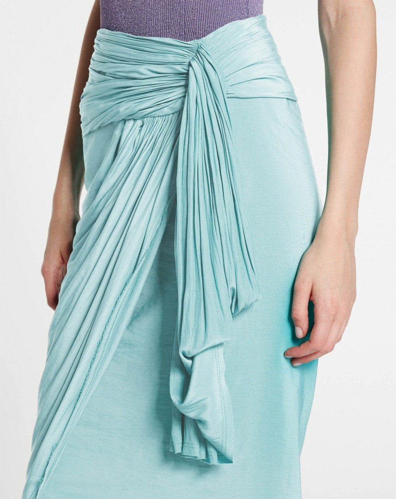 DRAPED SKIRT - 5