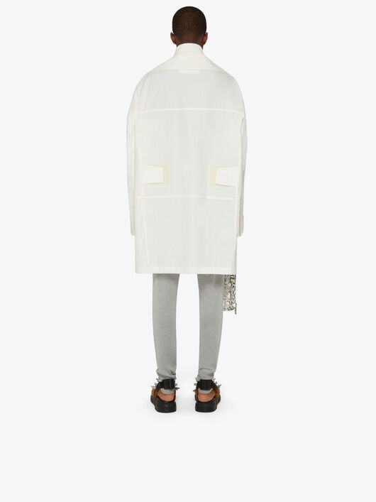 PARKA IN COTTON WITH DOUBLE COLLAR - 4