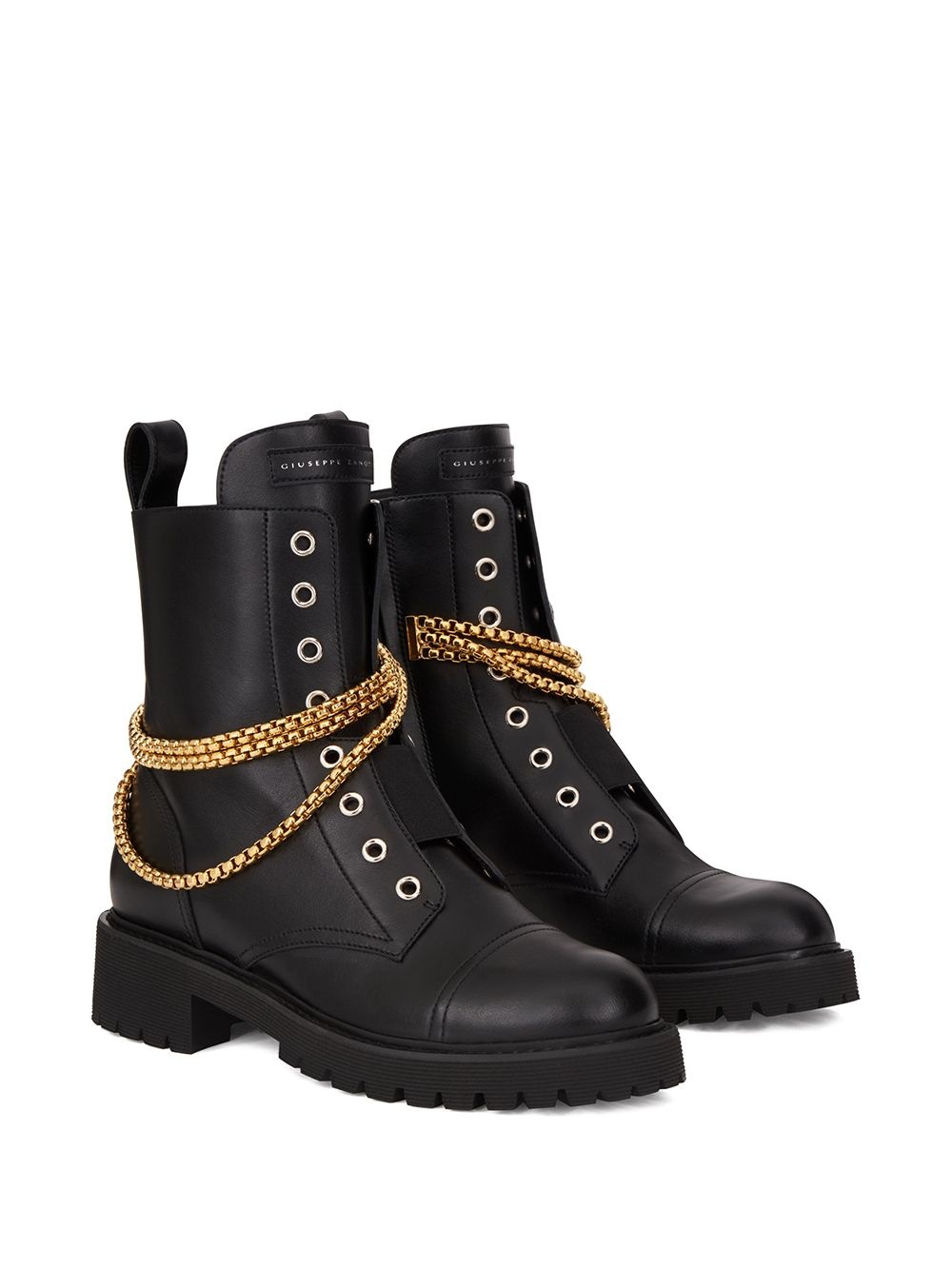 Alexa chain-detail boots - 2
