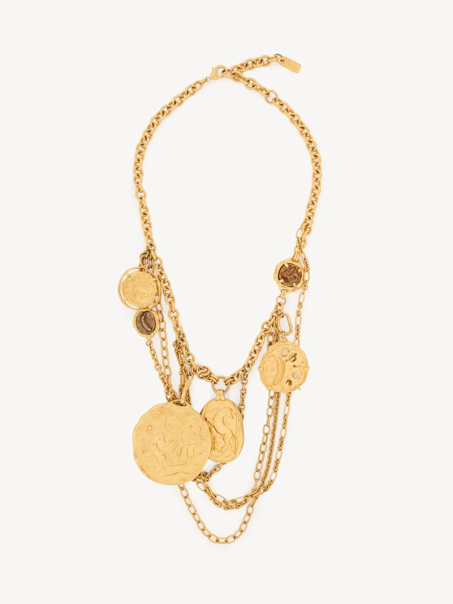 THE CHLOÉ MEDALS NECKLACE - 1