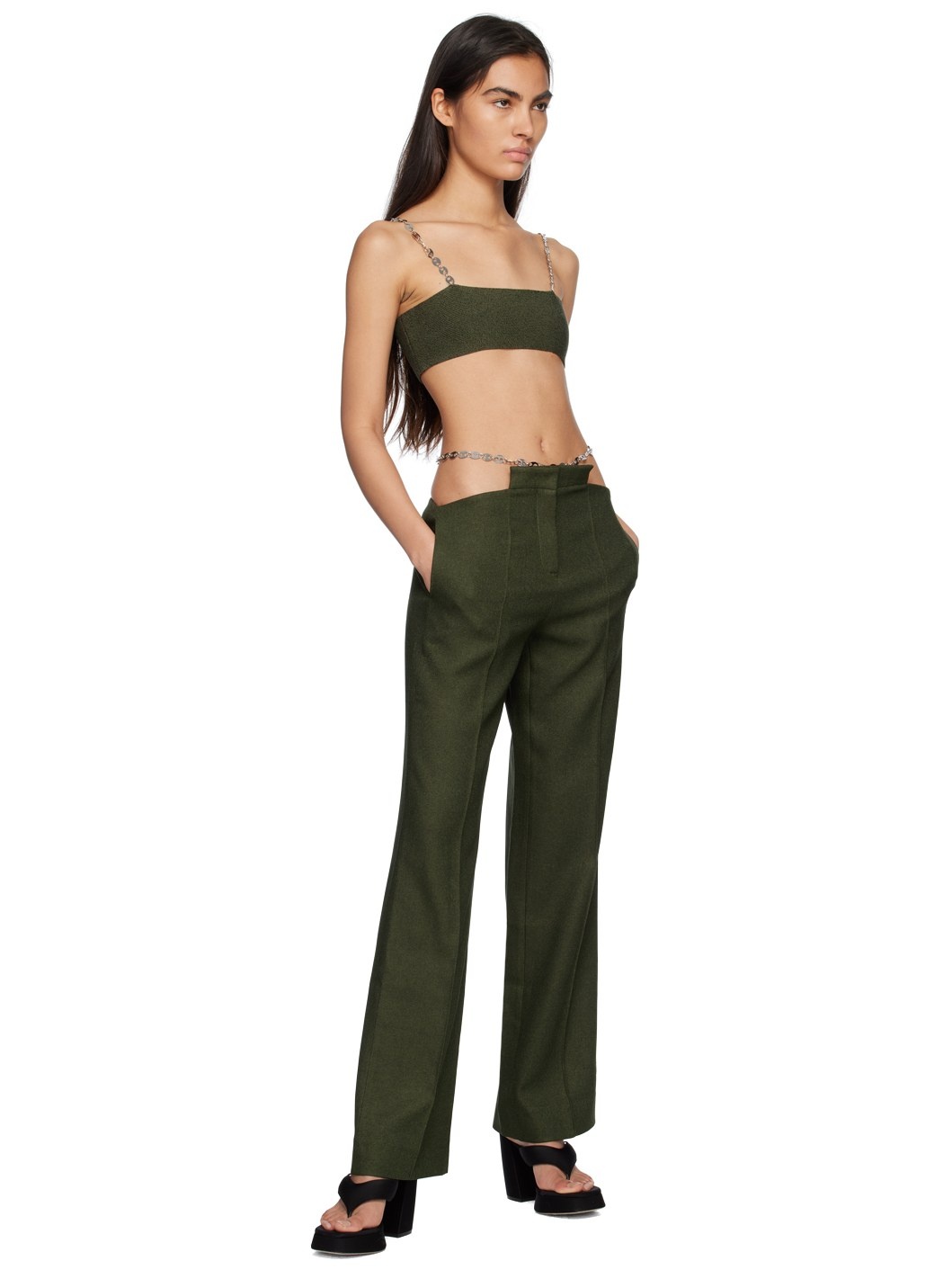 Green Pomo Trousers - 4