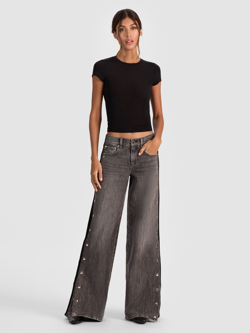 AMAZING JEAN WITH KNIT PANEL 6