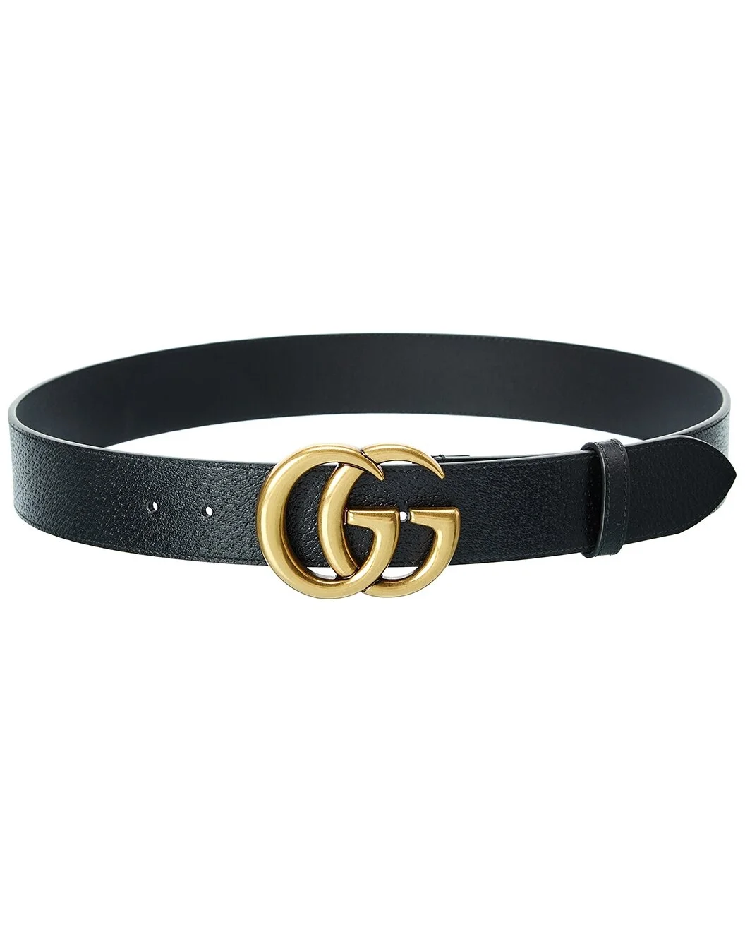 Gucci Double G Unisex Leather Belt - 1