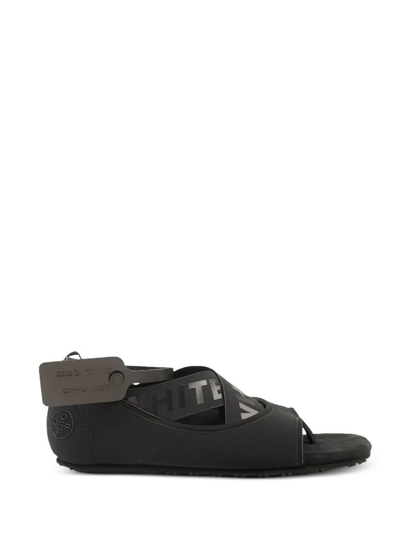 x Virgil Abloh yoga flat sandals 1