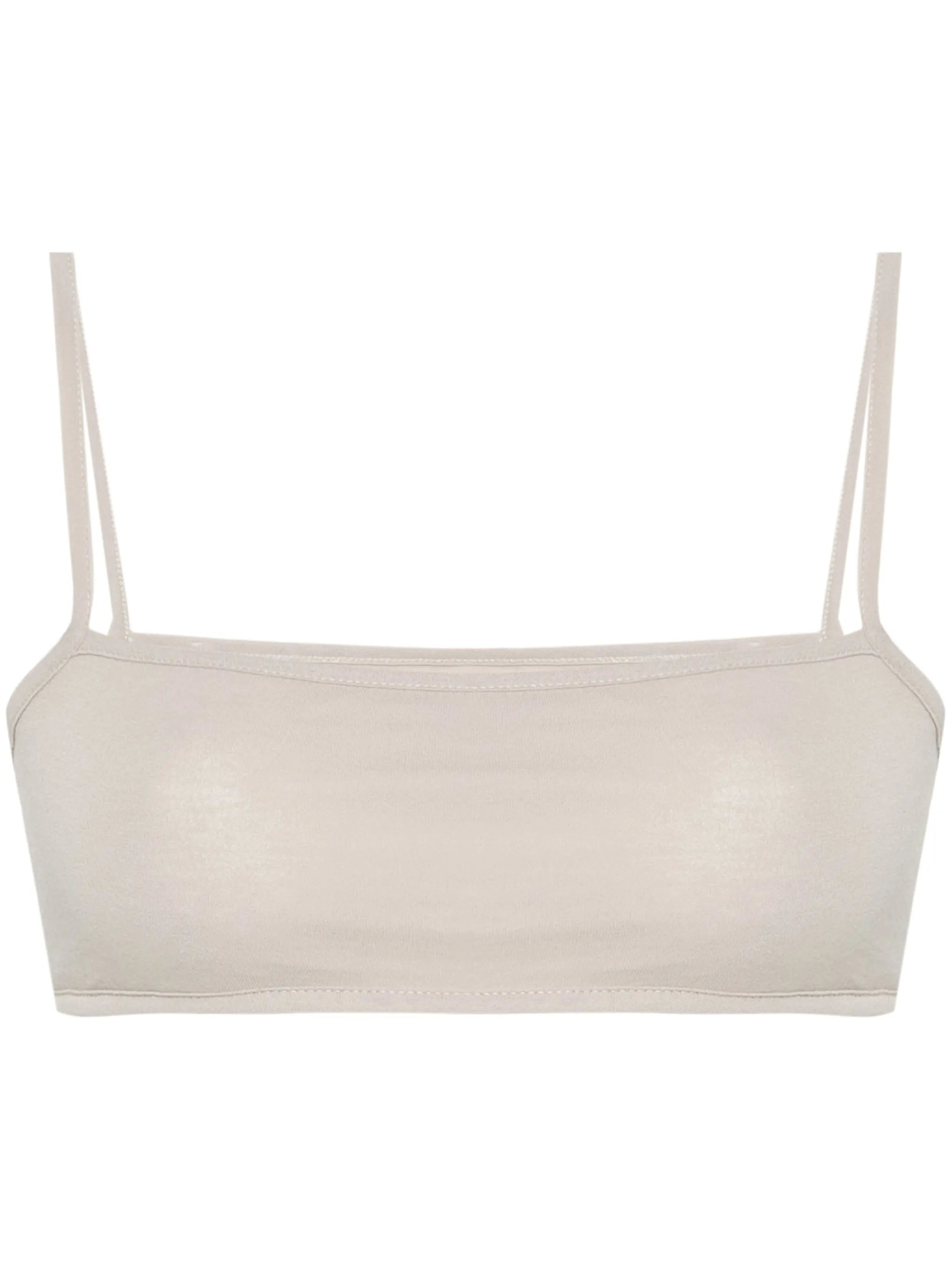 Sheer Cotton Crop Top - 1