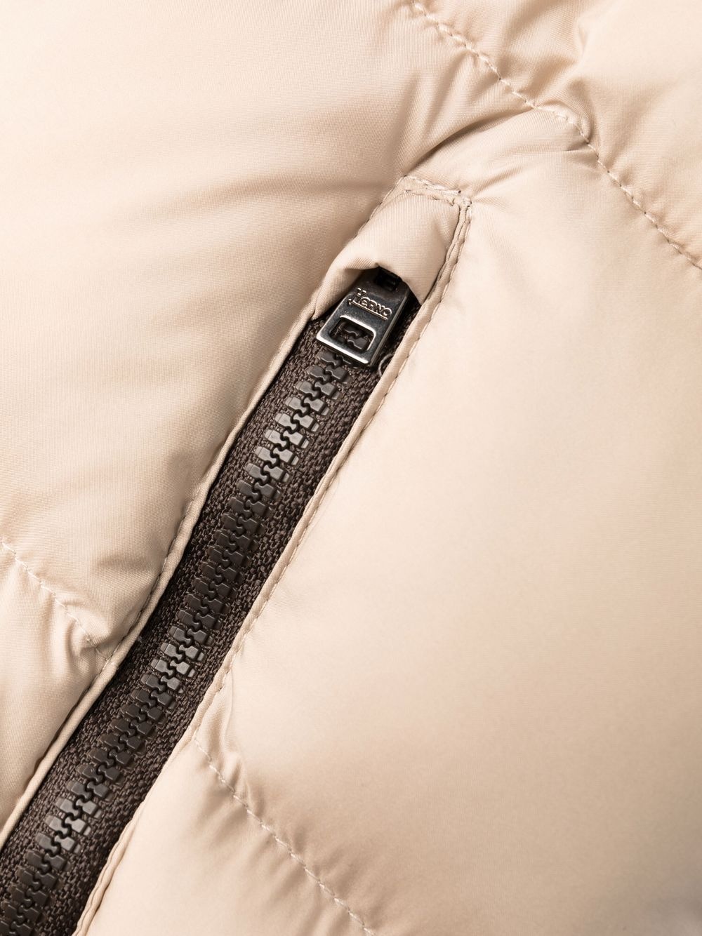 padded quilted coat - 8