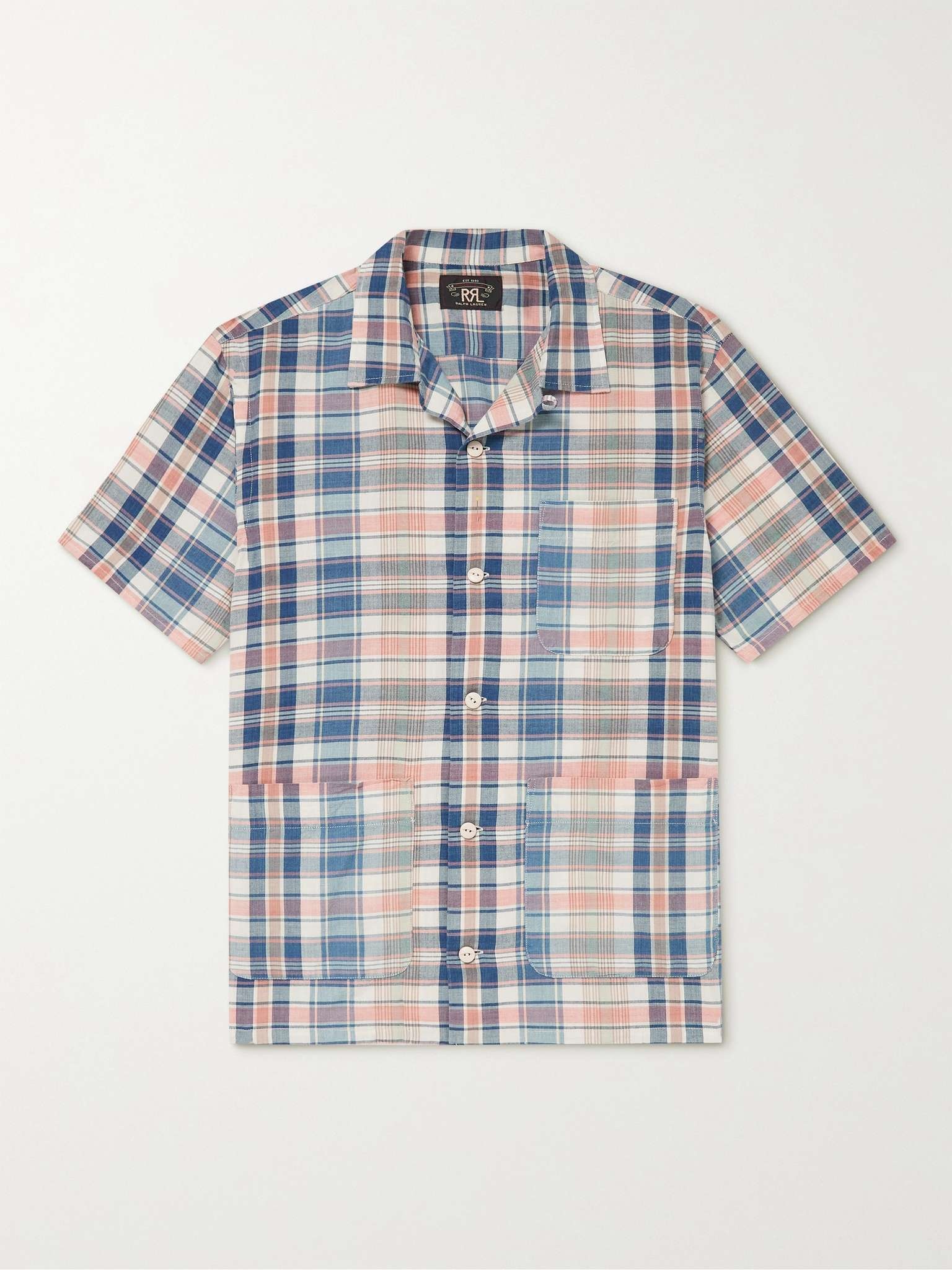 Wayne Slim-Fit Checked Cotton Shirt - 1