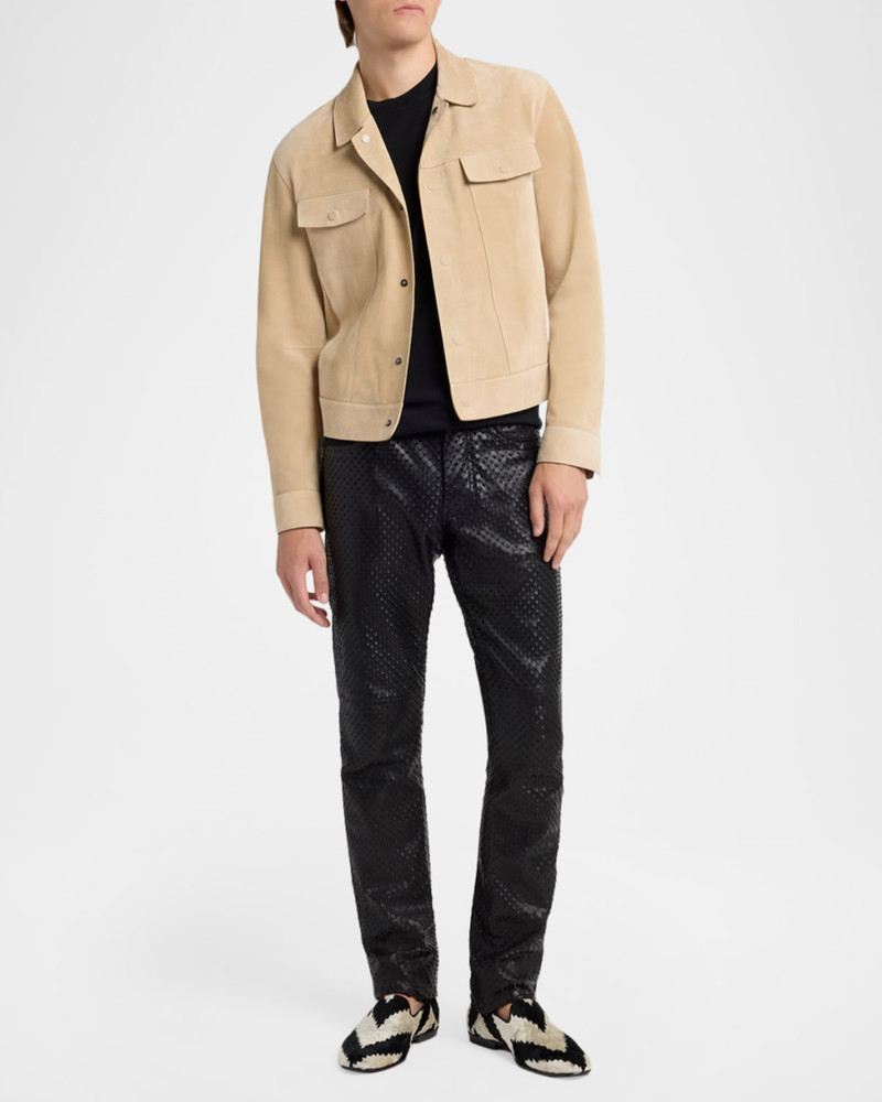 TOM FORD Men's Suede Snap-Front Western Jacket outlook