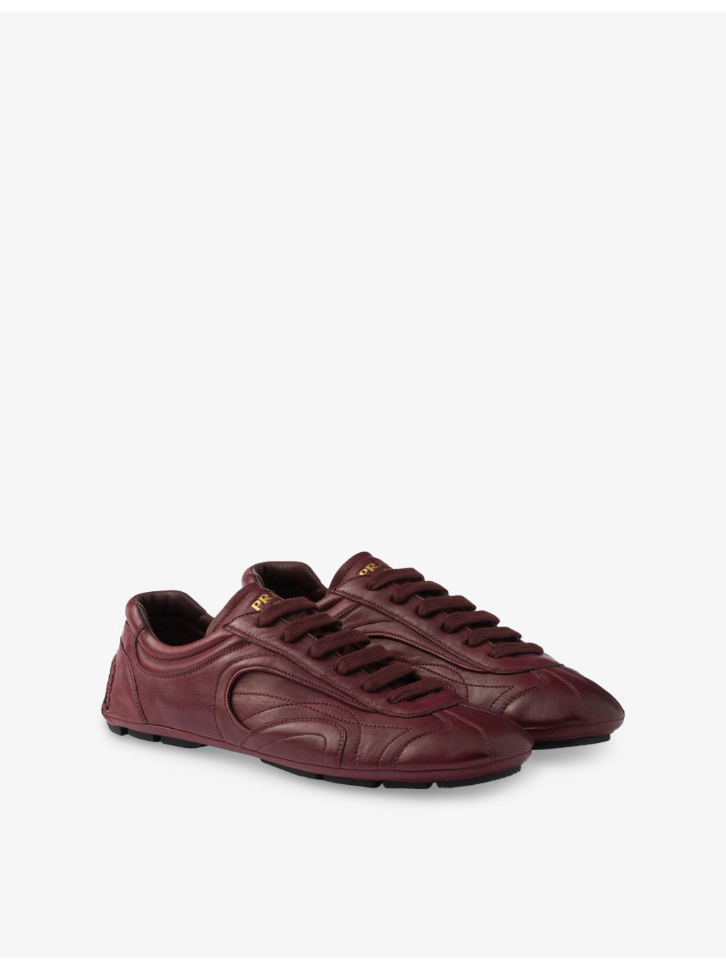 Montecarlo Re-Edition 2005 Antiqued Leather Low-Top Trainers - 4