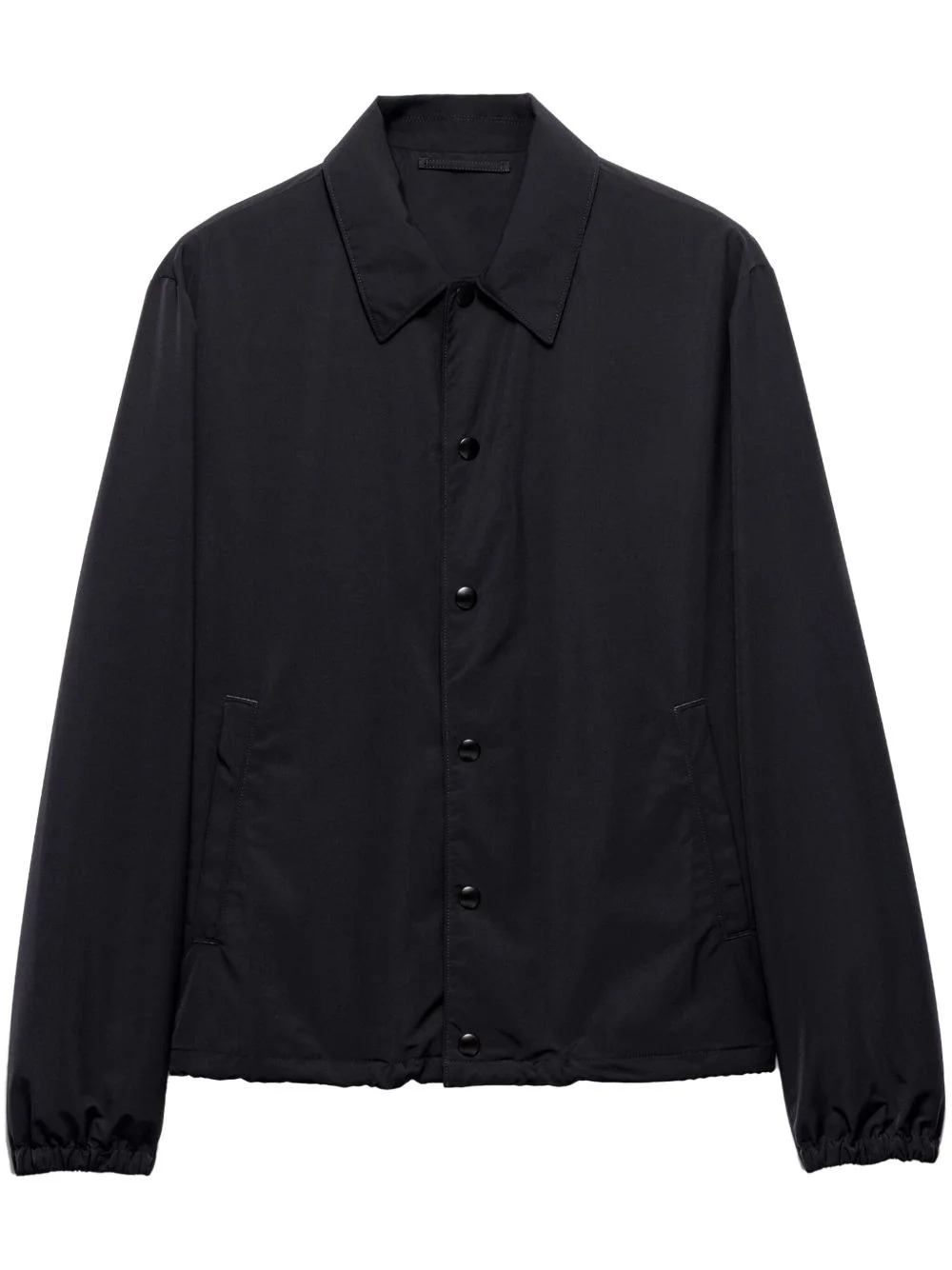 Prada Men Wool Caban Coat - 1