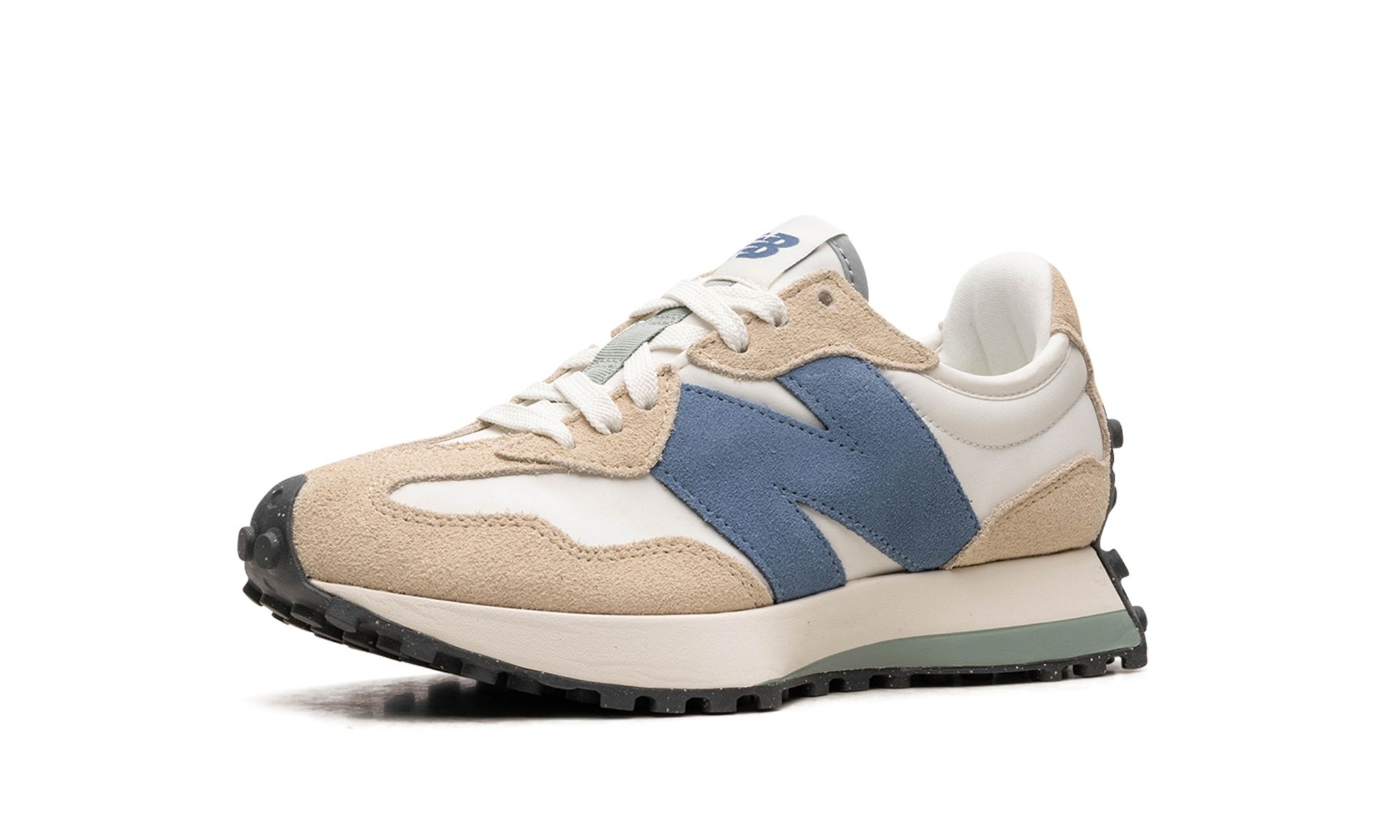 327 Wmns "Sandstone Mercury Blue" - 4