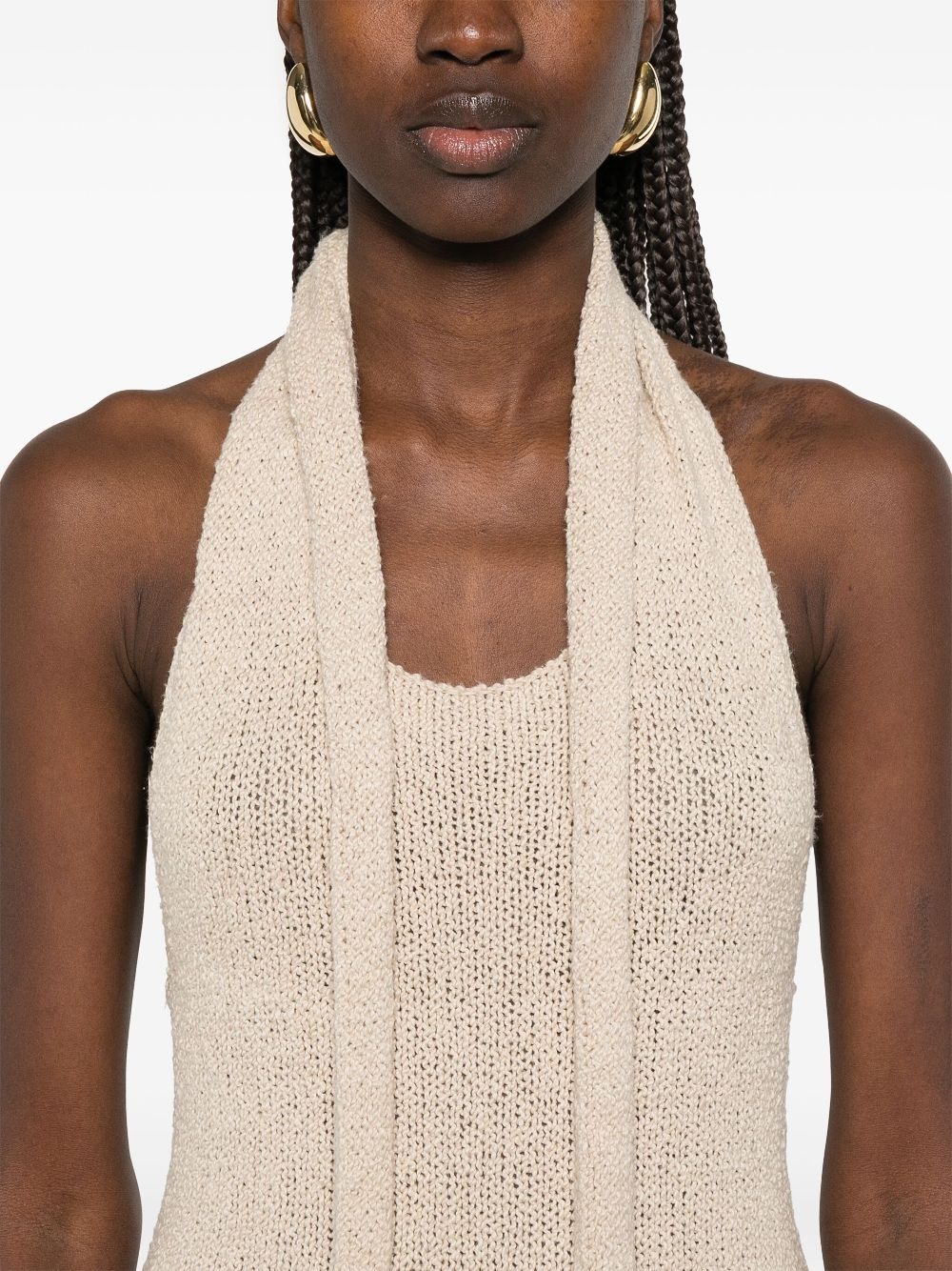 knitted midi dress - 5